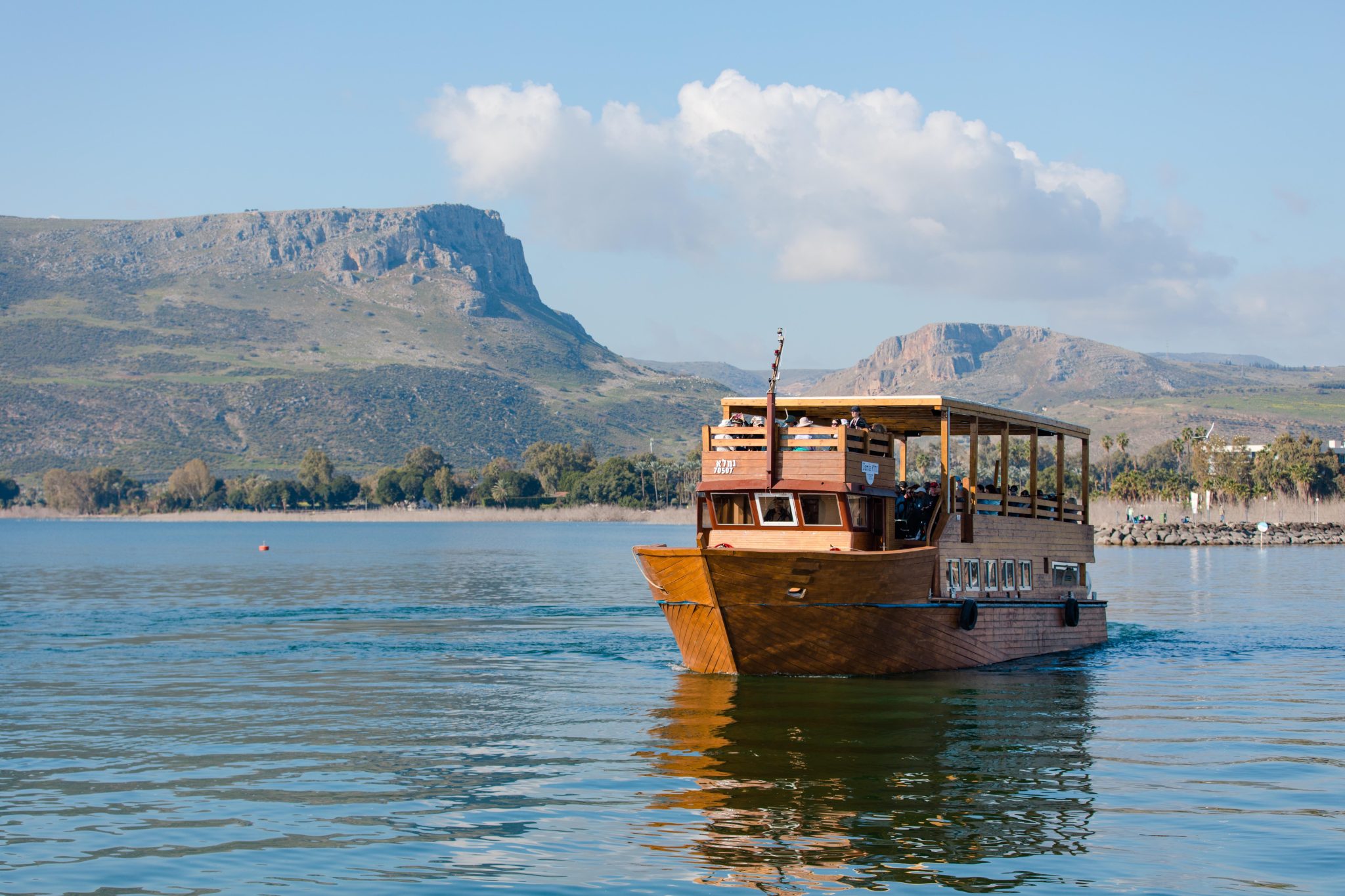 Sea of Galilee boat ride