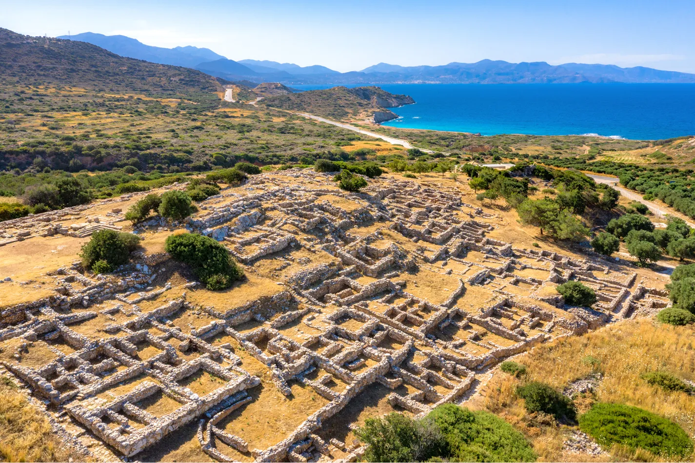 Minoan Settlement in Greece